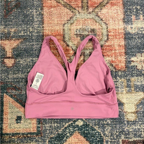 Athleta Pink Sports Bra with Crisscross Straps - Picture 2 of 5